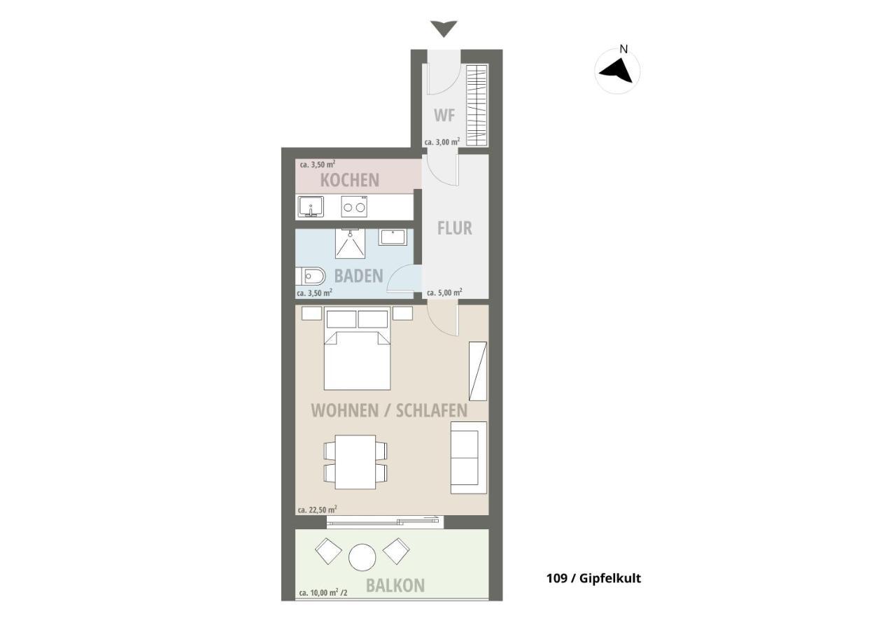 Kult Apartment - Gipfelkult Oberstdorf Kültér fotó
